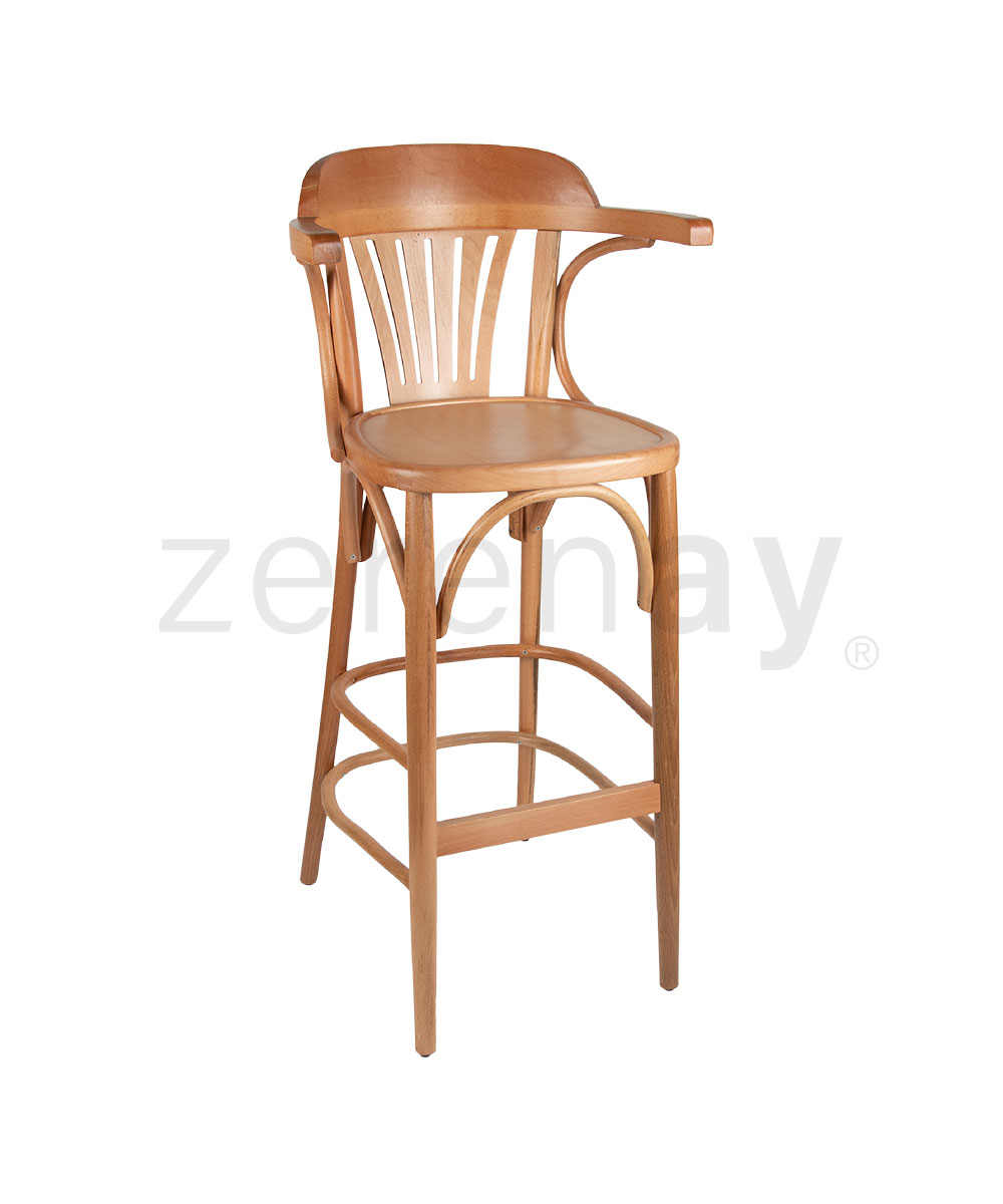 Asos Bar Ahşap Sandalye