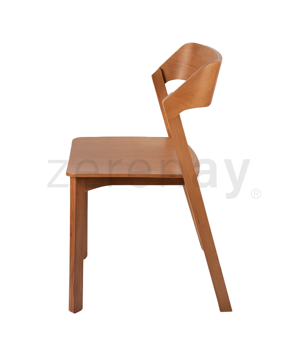 Manhattan Cilalı Ahşap Sandalye