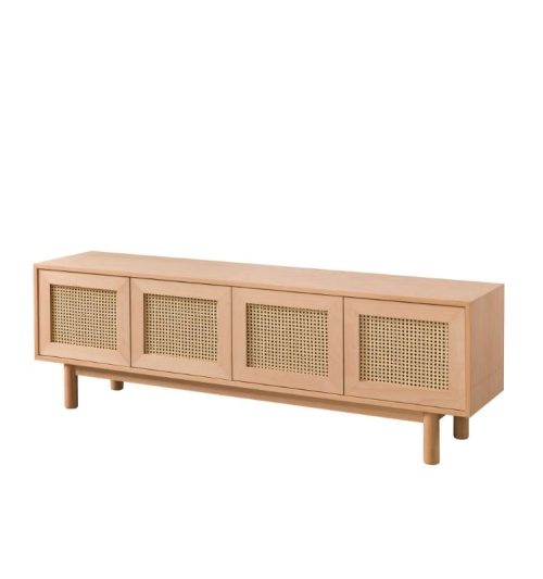 180’lik Hasırlı Modern TV Sehpası